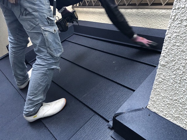 ガルテクト施工