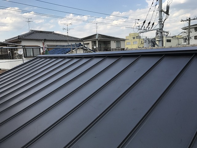 最終チェックと清掃・足場撤去